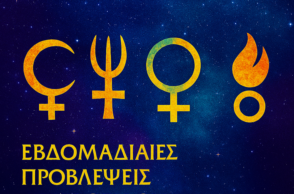 ΠΡΟΒΛΕΨΕΙΣ ΕΒΔΟΜΑΔΟΣ ΑΣΤΕΡΟΕΙΔΩΝ