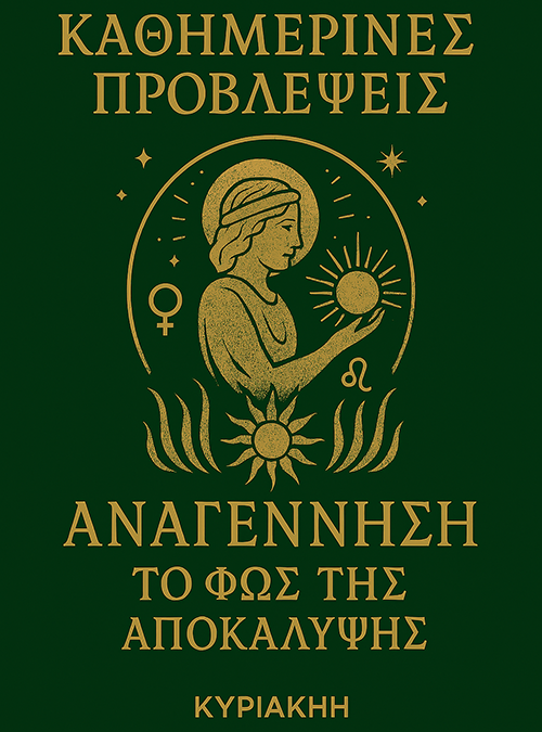 ΚΑΘΗΜΕΡΙΝΕΣ ΠΡΟΒΛΕΨΕΙΣ