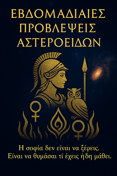 ΠΡΟΒΛΕΨΕΙΣ ΕΒΔΟΜΑΔΟΣ ΑΣΤΕΡΟΕΙΔΩΝ